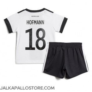 Saksa Jonas Hofmann #18 Kotipaita Lapsille MM-kisat 2022 Lyhythihainen (+ shortsit)